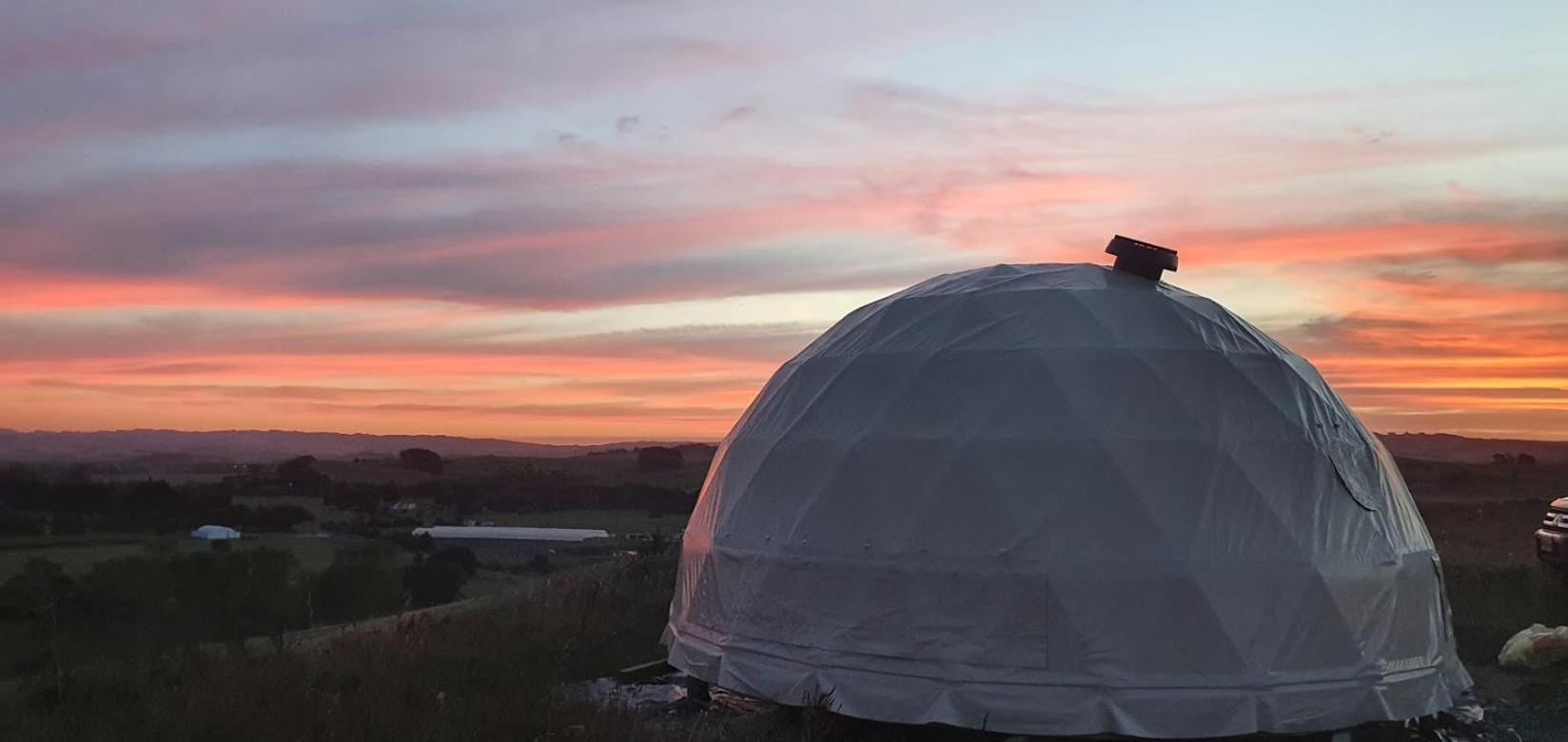 Hotel 1 Waipu Off-Grid Eco Seaview Geodesic Glamping Dome Exterior foto
