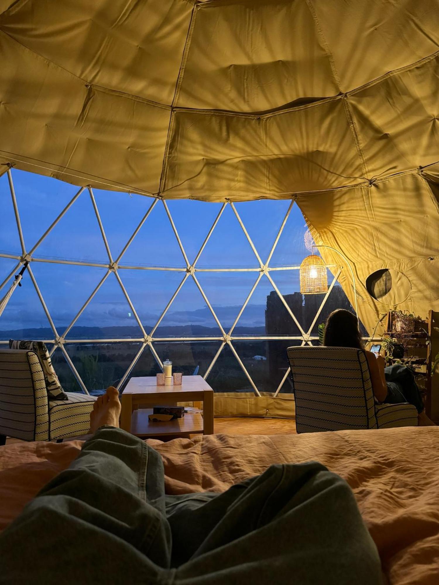 Hotel 1 Waipu Off-Grid Eco Seaview Geodesic Glamping Dome Exterior foto
